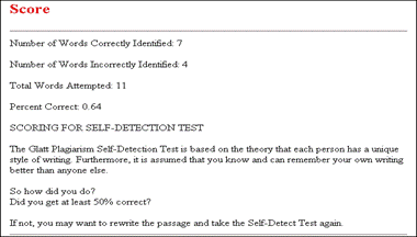 Plagiarism Certification Tests Answers