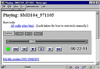 Figure 8: mVCR, multicast VCR